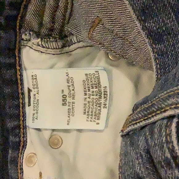 Levi’s 550 Relaxed Fit - Coupe Relax 9 Reg Boys Denim Jeans - Picture 6 of 6